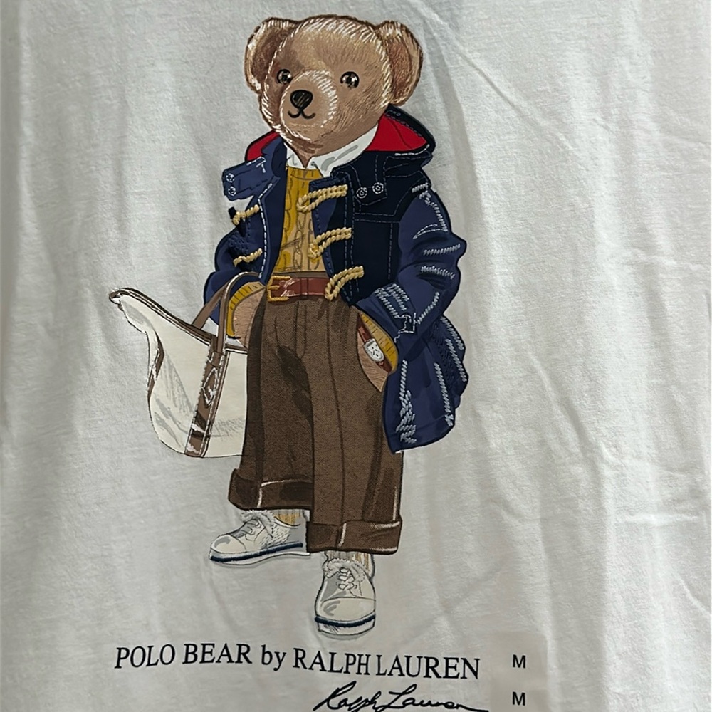 NWT Polo Ralph Lauren Bear T-shirt - Picture 8 of 10